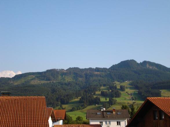 Blick vom Balkon