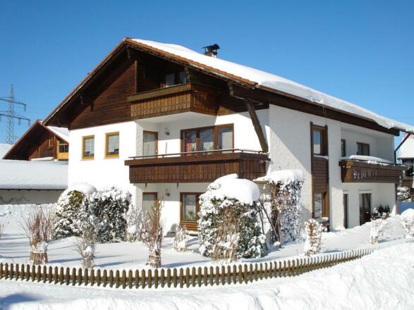 Unser Haus im Winter