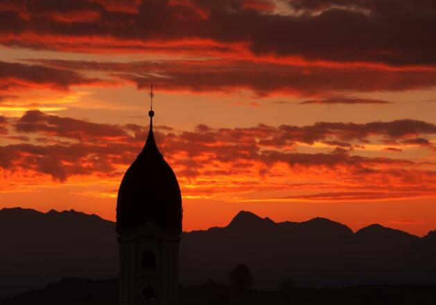 Nesselwanger Sonnenaufgang