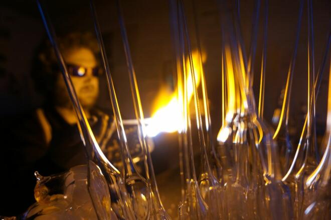 Glasbläser in Pfronten 