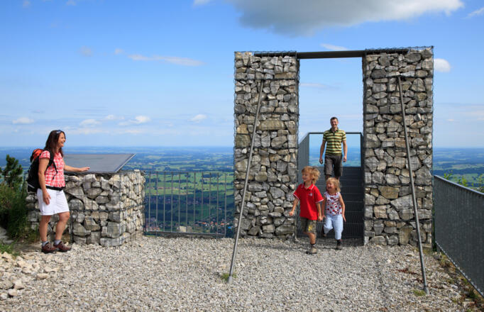 Aussichtssteg auf dem Breitenberg