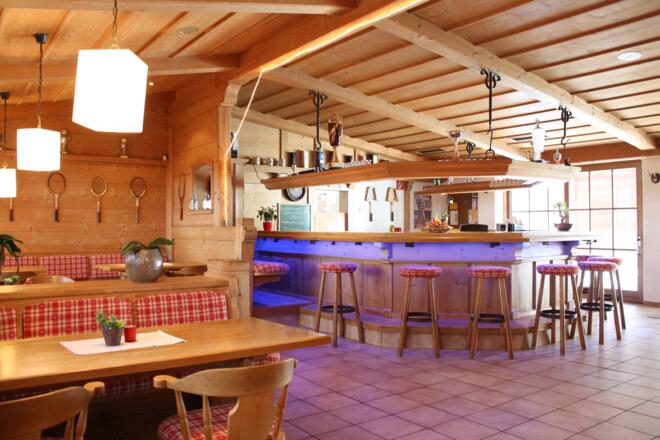 Gastronomie in der Tennishalle Pfronten