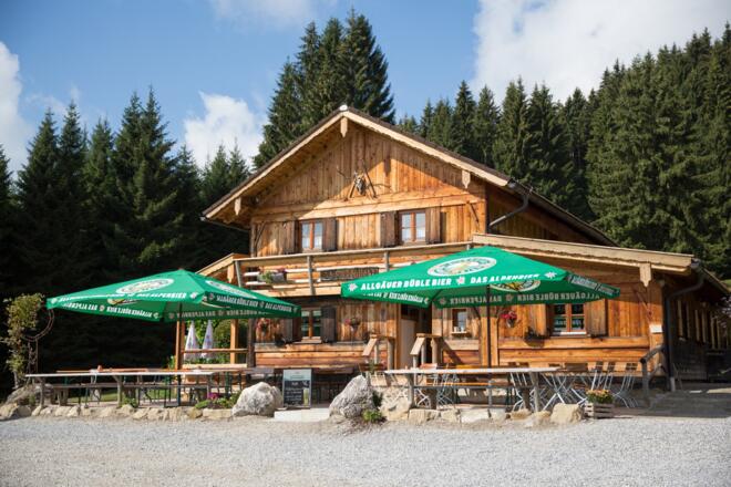 Gundhütte im Sommer