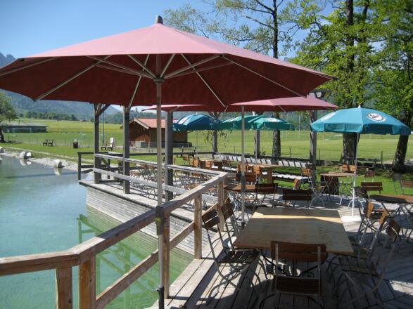 Zum Badewirt Terrasse