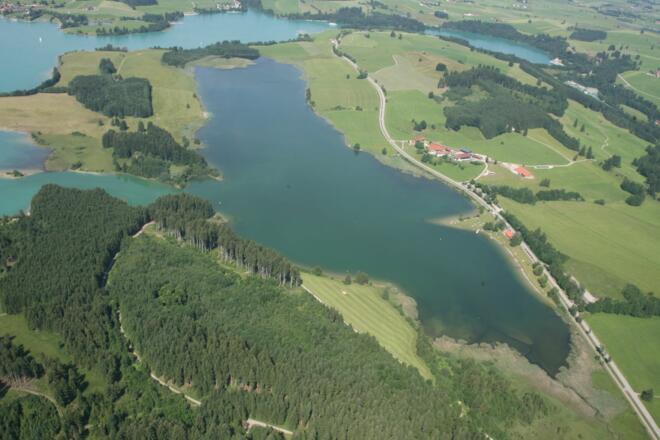 Luftbild zum Illasbergsee