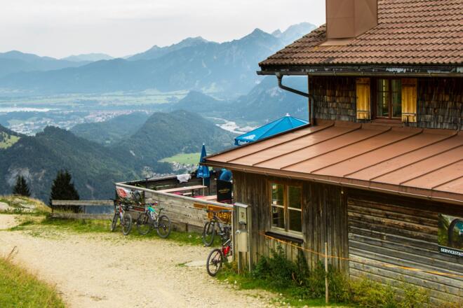 Blick von der Hochalphütte