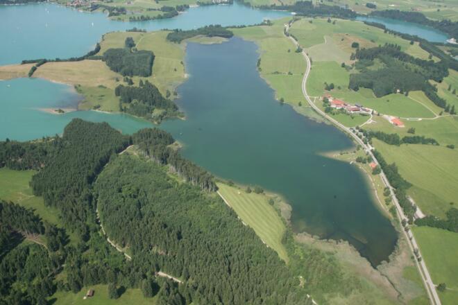 Luftbild zum Illasbergsee