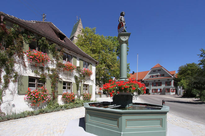 Brunnen mit Mohrenbüble