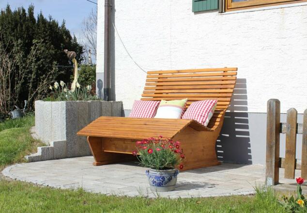 Unsere Panoramaliege - den Urlaub genießen