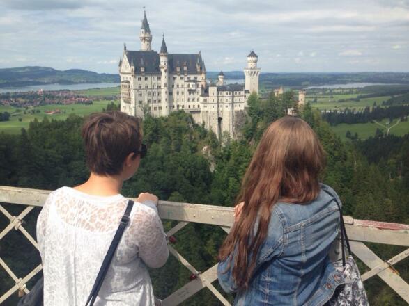 Marienbrücke mit Schloss Neuschwanstein