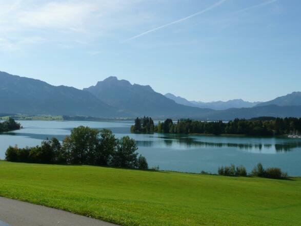 Forggensee - Blick Richtung Säuling/Füssen