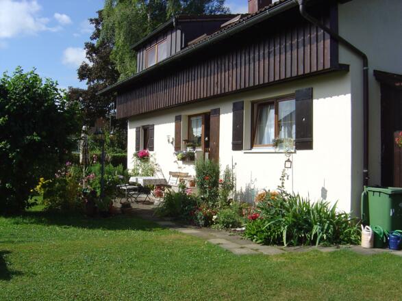 Genießen Sie die Natur auf der Terrasse