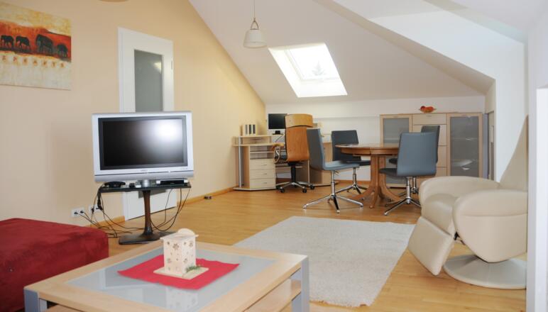 Es darf auch etwas gearbeitet werden in der FeWo Lehner