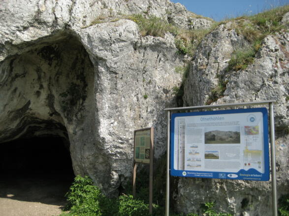 Infotafel Ofnethöhle