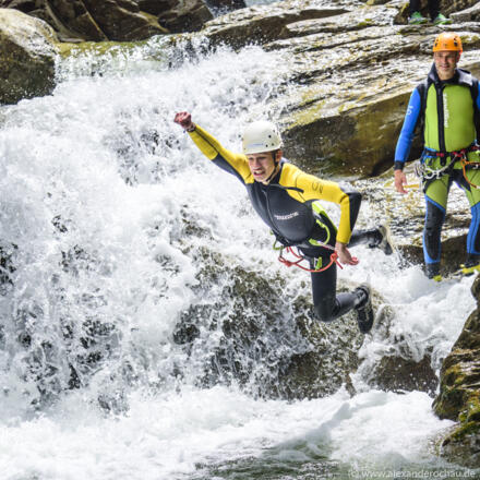 Canyoning im Allgäu - Starzlachklamm
