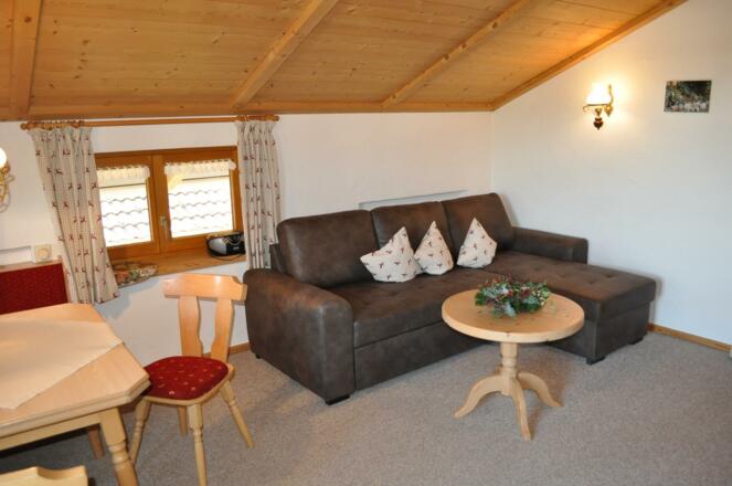 Fewo Grüntenblick Sitzecke