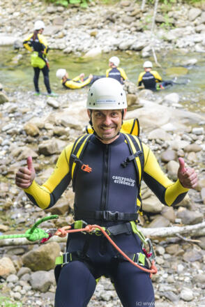 Canyoning Allgäu - macht Spaß