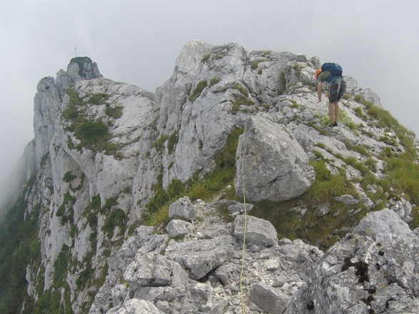 auf dem Kampenwand Hauptgipfel