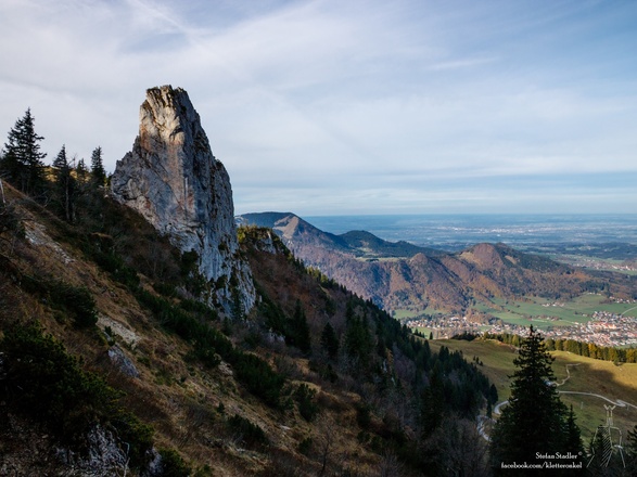 Staffelstein: Felsturm auf der Nordseite der Kampenwand