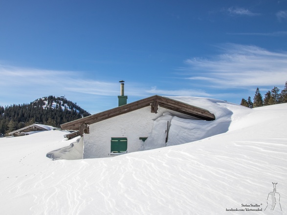 auf der Riesenalm im Winter