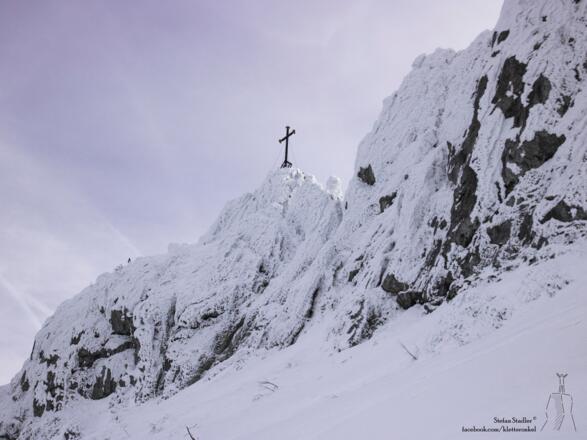 in strengen Wintern viel Anraum an der Nordseite