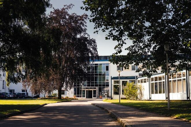 Eingang Reha-Zentrum Bad Aibling