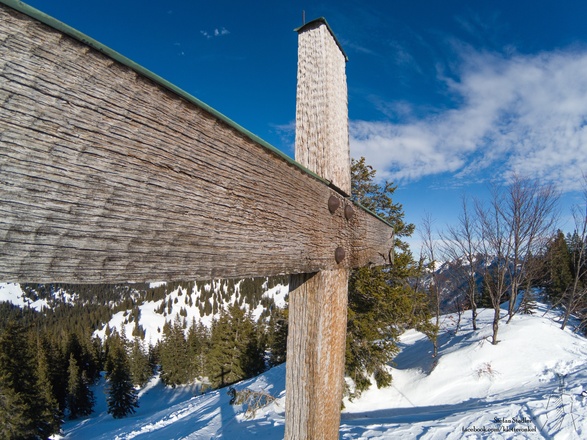 Gipfelkreuz am Predigtstuhl