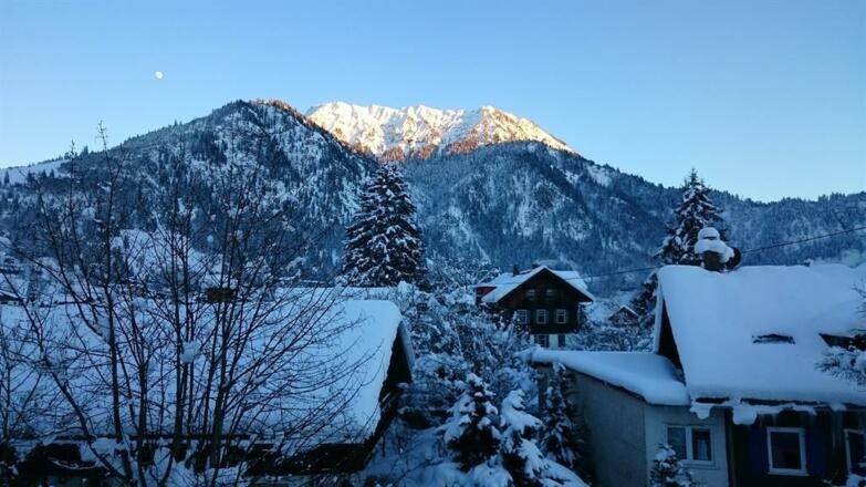 Winteridyll vom Balkon