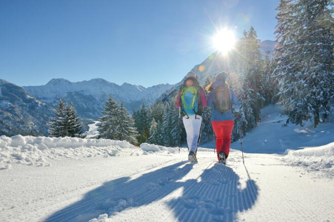 Winterwandern am Horn