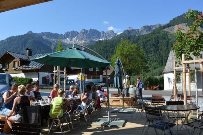 Terrasse Restaurant mit Ausblick