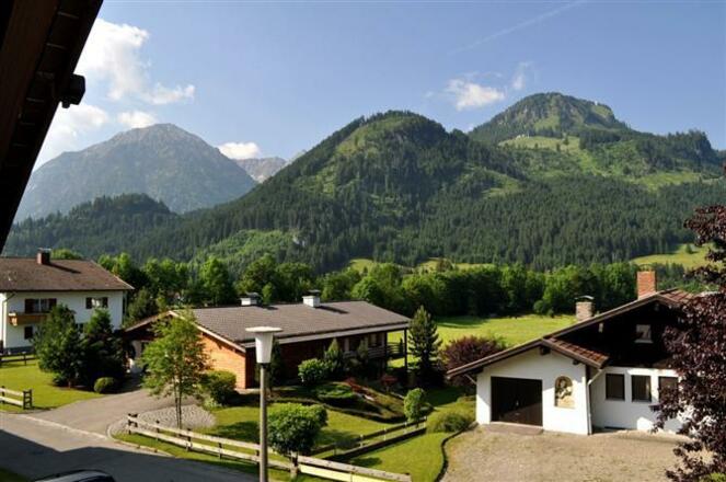 Ausblick vom Südbalkon