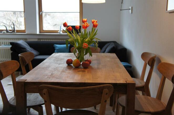 heller Wohn-/Eßraum