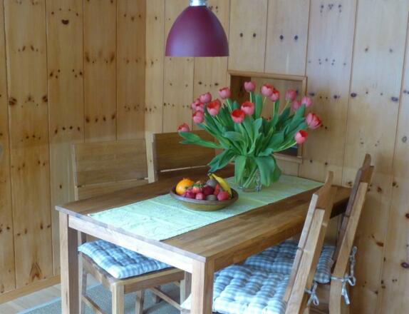 gemütlicher Essbereich