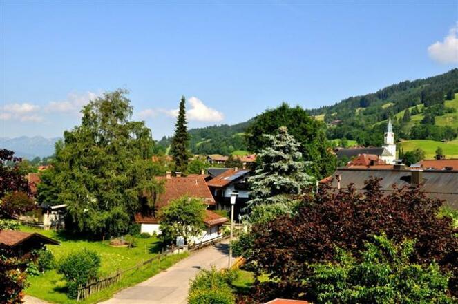 Ausblick vom Südbalkon
