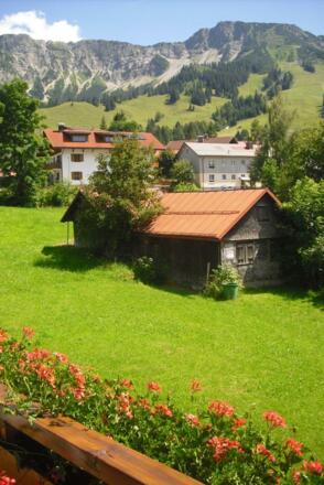 Ferienwohnung 1 Blick vom Balkon