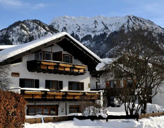 Haus Hildegard im Winter