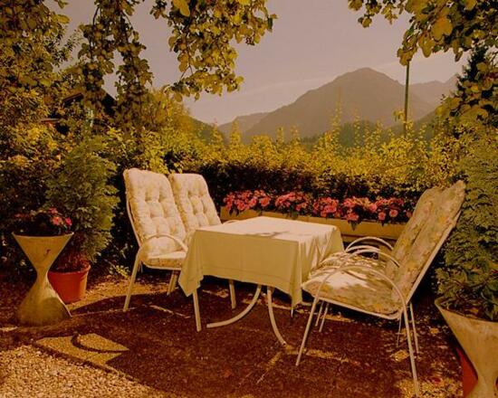 auf der Südterrasse