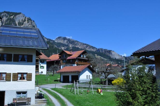 Ausblick Ostbalkon Ferienwohnung