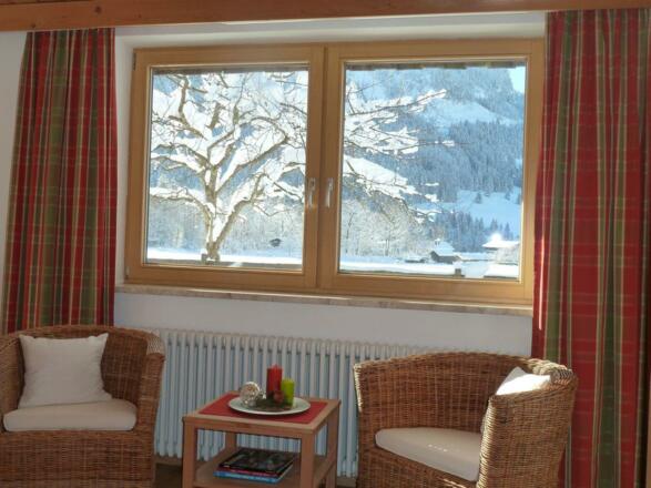 Schlafzimmer Ausblick