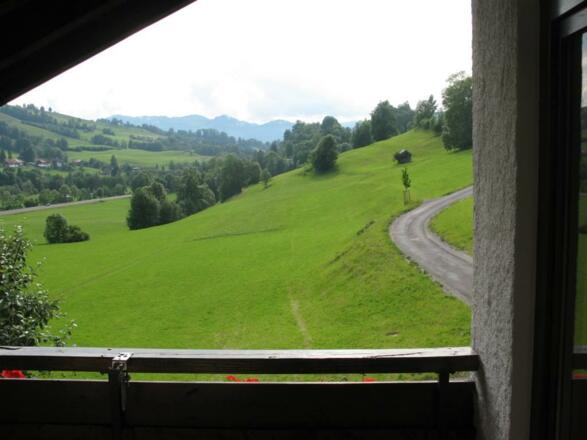 Ausblick nach Westen