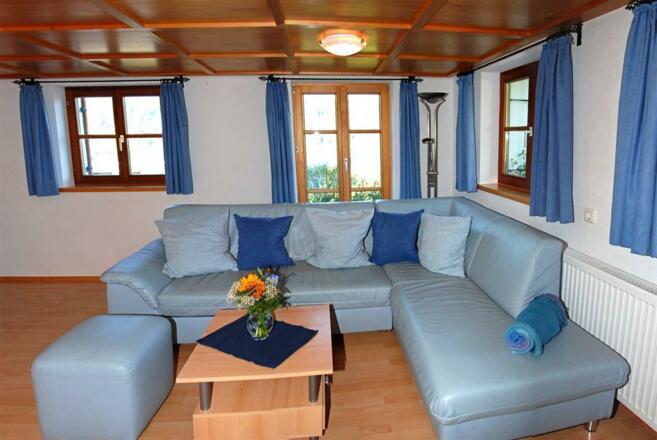 Wohnzinmmer Alpseepanorama