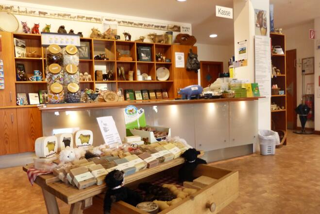 Empfangsbereich im Bergbauernmuseum