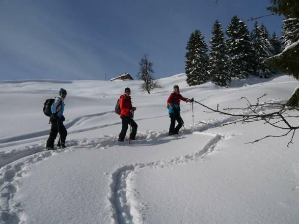 Skitour an der Salmaserhöhe