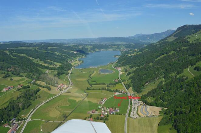 Ferienhof Metzeler von oben