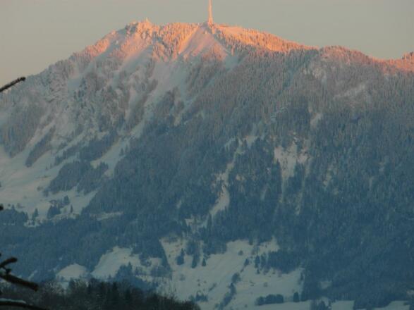 Blick zum &quot;Wächter des Allgäus&quot; dem Grünten