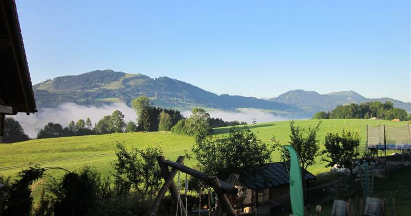 Grüntensee im Nebel
