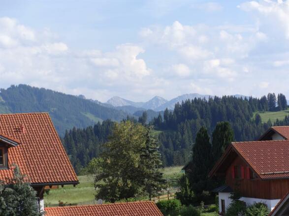Blick vom Westbalkon