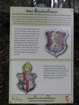 Bischofsstein Tafel