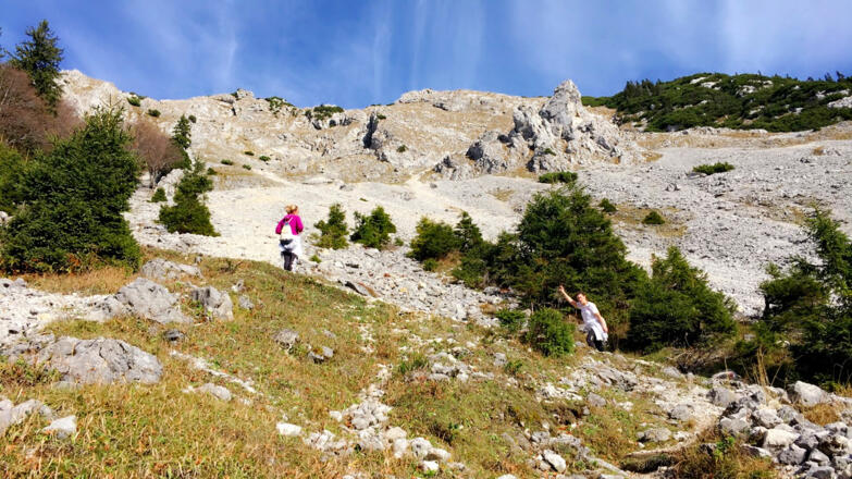 Wanderweg Richtung Hochstaufen
