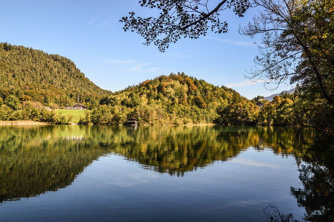 Der herbstliche Thumsee
